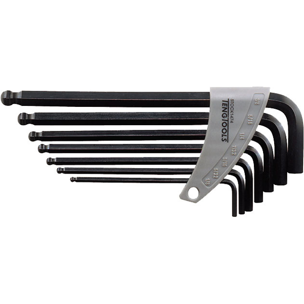 7 Piece Metric Ball Point Hex Key Set